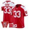 Men's Wisconsin Badgers Throwback Vapor Limited Jersey - All Stitched