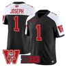 Men's Wisconsin Badgers Throwback Vapor Limited Jersey - All Stitched