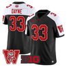 Men's Wisconsin Badgers Throwback Vapor Limited Jersey - All Stitched