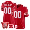 Wisconsin Badgers Throwback Vapor Limited Custom Jersey - All Stitched