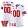 Wisconsin Badgers Throwback Vapor Limited Custom Jersey - All Stitched