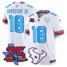 Men's Houston Texans 2026 "Rivalries" Vapor Limited Jersey - 25th Year Anniversary Patch - All Stitched