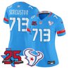 Women's Houston Texans 2026 "Rivalries" Vapor Limited Jersey - 25th Year Anniversary Patch - All Stitched