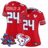 Women's Houston Texans 2026 "Rivalries" Vapor Limited Jersey - 25th Year Anniversary Patch - All Stitched