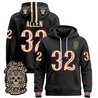 Men's Las Vegas Raiders Día de los Muertos Premium Pullover Hoodie - All Stitched