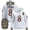 Men's Las Vegas Raiders Día de los Muertos Premium Pullover Hoodie - All Stitched