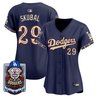 Women's Los Angeles Dodgers Día de los Muertos Vapor Premier Limited Jersey - Stitched
