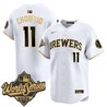 Men's Milwaukee Brewers 2026 World Series Vapor Premier Limited Jersey - All Stitched