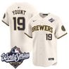 Men's Milwaukee Brewers 2026 World Series Vapor Premier Limited Jersey V2 - All Stitched
