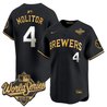 Men's Milwaukee Brewers 2026 World Series Vapor Premier Limited Jersey V2 - All Stitched