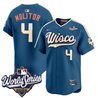 Men's Milwaukee Brewers 2026 World Series Vapor Premier Limited Jersey V2 - All Stitched