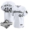 Men's Milwaukee Brewers 2026 World Series Vapor Premier Limited Jersey - Gothic Edition - All Stitched