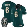 Women's Philadelphia Eagles Día de los Muertos Vapor Limited Jersey - All Stitched