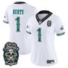 Women's Philadelphia Eagles Día de los Muertos Vapor Limited Jersey - All Stitched