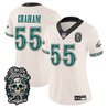 Women's Philadelphia Eagles Día de los Muertos Vapor Limited Jersey - All Stitched