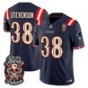 Men's New England Patriots Día de los Muertos Vapor Limited Jersey - All Stitched