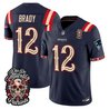 Men's New England Patriots Día de los Muertos Vapor Limited Jersey - All Stitched