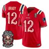 Men's New England Patriots Día de los Muertos Vapor Limited Jersey - All Stitched