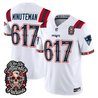 Men's New England Patriots Día de los Muertos Vapor Limited Jersey - All Stitched