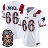 Men's New England Patriots Día de los Muertos Vapor Limited Jersey - All Stitched