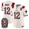 Men's New England Patriots Día de los Muertos Vapor Limited Jersey - All Stitched