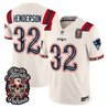Men's New England Patriots Día de los Muertos Vapor Limited Jersey - All Stitched