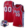 Men's Philadelphia 76ers Swingman Jersey - 24th Season Patch - All Stitched