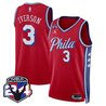 Men's Philadelphia 76ers Swingman Jersey - 24th Season Patch - All Stitched