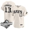 Men's Tampa Bay Rays 2026 World Series Vapor Premier Limited Jersey - Old English Edition - All Stitched
