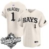Men's Tampa Bay Rays 2026 World Series Vapor Premier Limited Jersey - Old English Edition - All Stitched