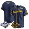 Men's Milwaukee Brewers 2026 World Series Vapor Premier Limited Jersey V2 - Bob Uecker Patch - All Stitched