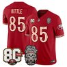 Men's San Francisco 49ers Día de los Muertos Vapor Limited Jersey - 80th Anniversary Patch - All Stitched