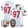 Men's San Francisco 49ers Día de los Muertos Vapor Limited Jersey - 80th Anniversary Patch - All Stitched