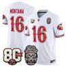 Men's San Francisco 49ers Día de los Muertos Vapor Limited Jersey - 80th Anniversary Patch - All Stitched