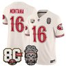 Men's San Francisco 49ers Día de los Muertos Vapor Limited Jersey - 80th Anniversary Patch - All Stitched