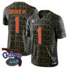 Florida Gators Olive Vapor Limited Jersey - Stitched