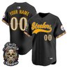 Pittsburgh Steelers Día de los Muertos Vapor Limited Custom Baseball Jersey - All Stitched
