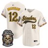 Men's Pittsburgh Steelers Día de los Muertos Vapor Limited Baseball Jersey - All Stitched