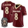 Men's Texas State Bobcats Día de los Muertos Vapor Limited Jersey - All Stitched