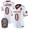 Men's Texas State Bobcats Día de los Muertos Vapor Limited Jersey - All Stitched