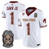 Men's Texas State Bobcats Día de los Muertos Vapor Limited Jersey - All Stitched