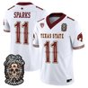 Men's Texas State Bobcats Día de los Muertos Vapor Limited Jersey - All Stitched
