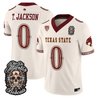 Men's Texas State Bobcats Día de los Muertos Vapor Limited Jersey - All Stitched
