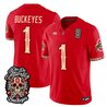 Men's Ohio State Buckeyes Día de los Muertos Vapor Limited Jersey - All Stitched