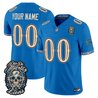 Detroit Lions Día de los Muertos Vapor Limited Custom Jersey - All Stitched