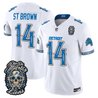 Men's Detroit Lions Día de los Muertos Vapor Limited Jersey - All Stitched