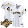 Women's Milwaukee Brewers 2026 World Series Vapor Premier Limited Jersey - All Stitched