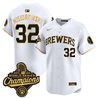 Men's Milwaukee Brewers 2026 World Series Champions Vapor Premier Limited Jersey - All Stitched
