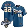 Men's Milwaukee Brewers 2026 World Series Champions Vapor Premier Limited Jersey - All Stitched