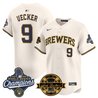 Men's Milwaukee Brewers 2026 World Series Champions Vapor Premier Limited Jersey - Bob Uecker Patch - All Stitched